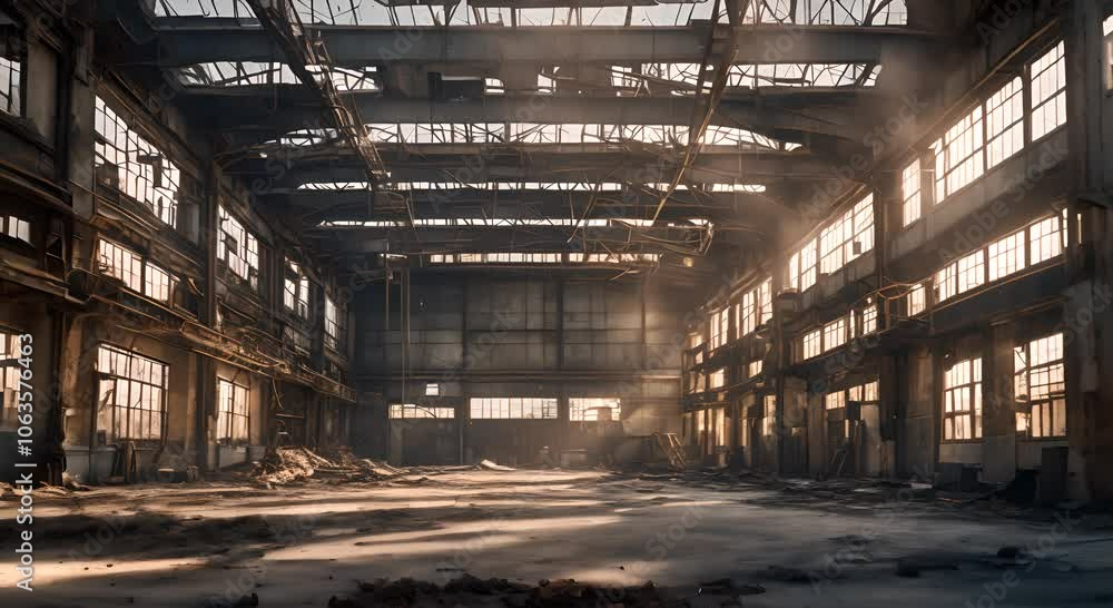 Abandoned factory 4K Abandoned factory 4K