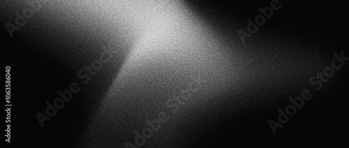 Obraz na płótnie Dark grainy background, black white abstract shape banner noise texture poster header cover wallpaper design w salonie