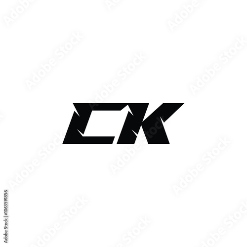 Free Download CK monogram logo design letter text name symbol monochrome logotype alphabet character simple logo - GFXLoad