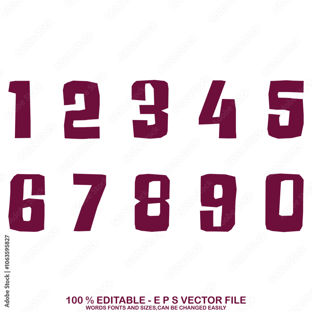 Vector classic sport basketball jersey number vector Vector classic sport basketball jersey number vector