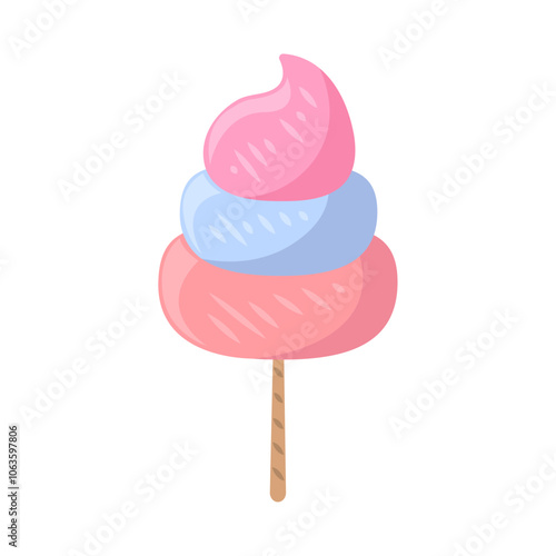 cotton candy swirl