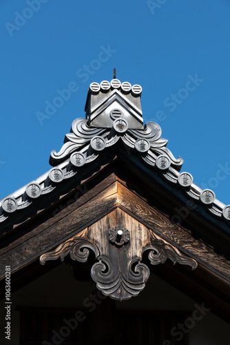 Obraz na płótnie Japanese pavilion in Ginkakuji Temple, Kyoto, Japan w salonie