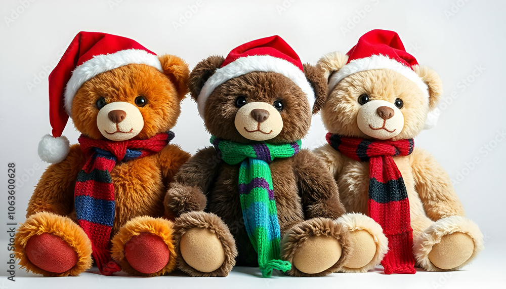 teddy bear with christmas decorations teddy bear with christmas decorations