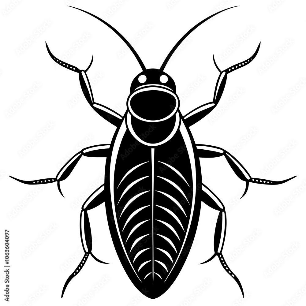 illustration of a cockroach illustration of a cockroach