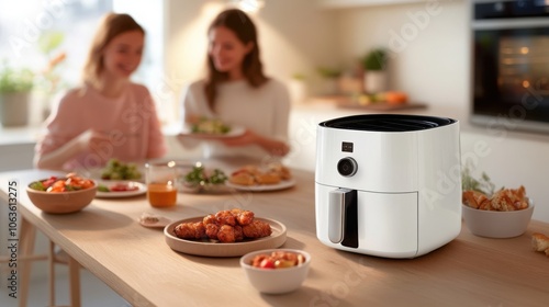 Happy Moments with Air Fryer and Delicious Food