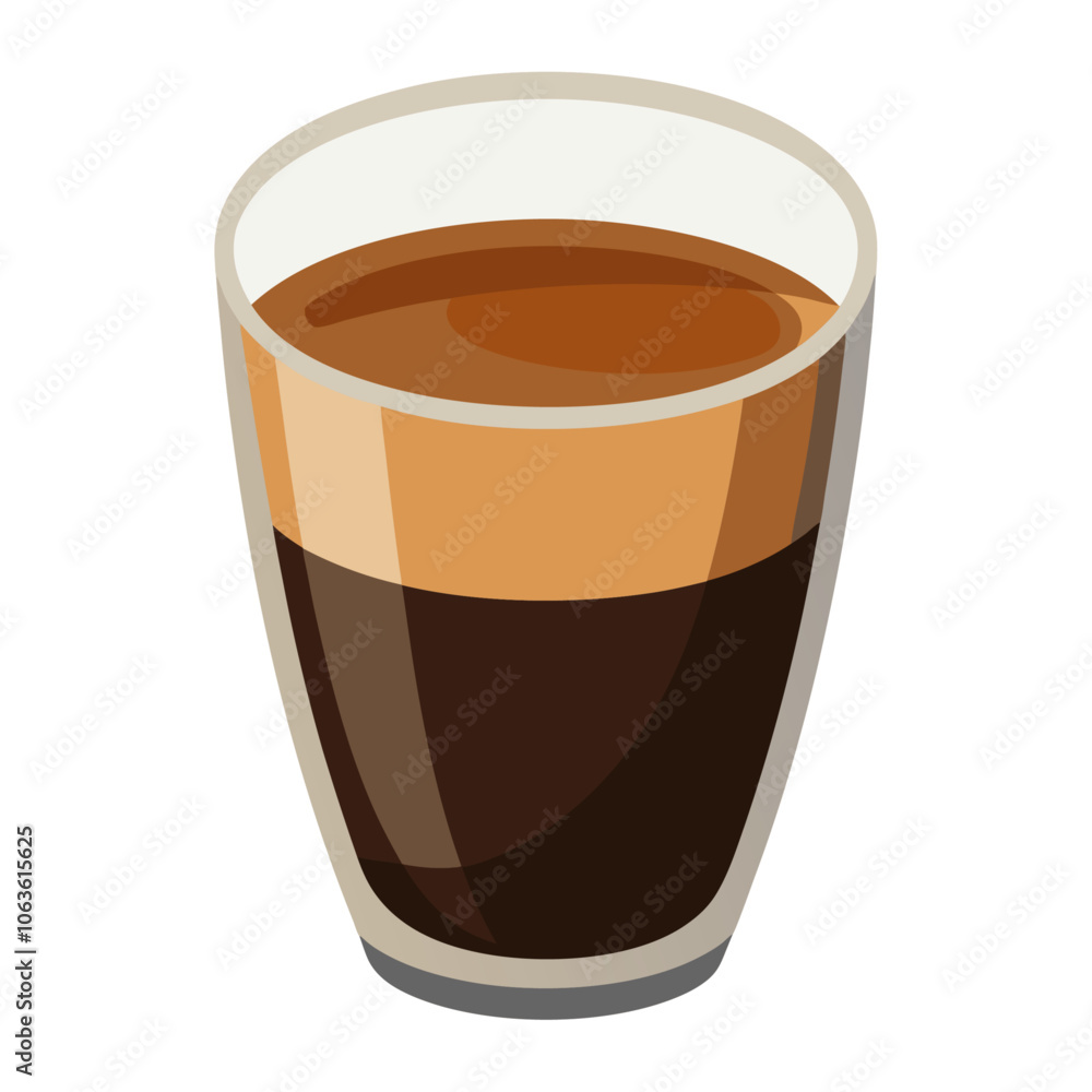 Espresso Coffee cup, mug evaporation vapour flat style isolated. Vector illustration Espresso Coffee cup, mug evaporation vapour flat style isolated. Vector illustration