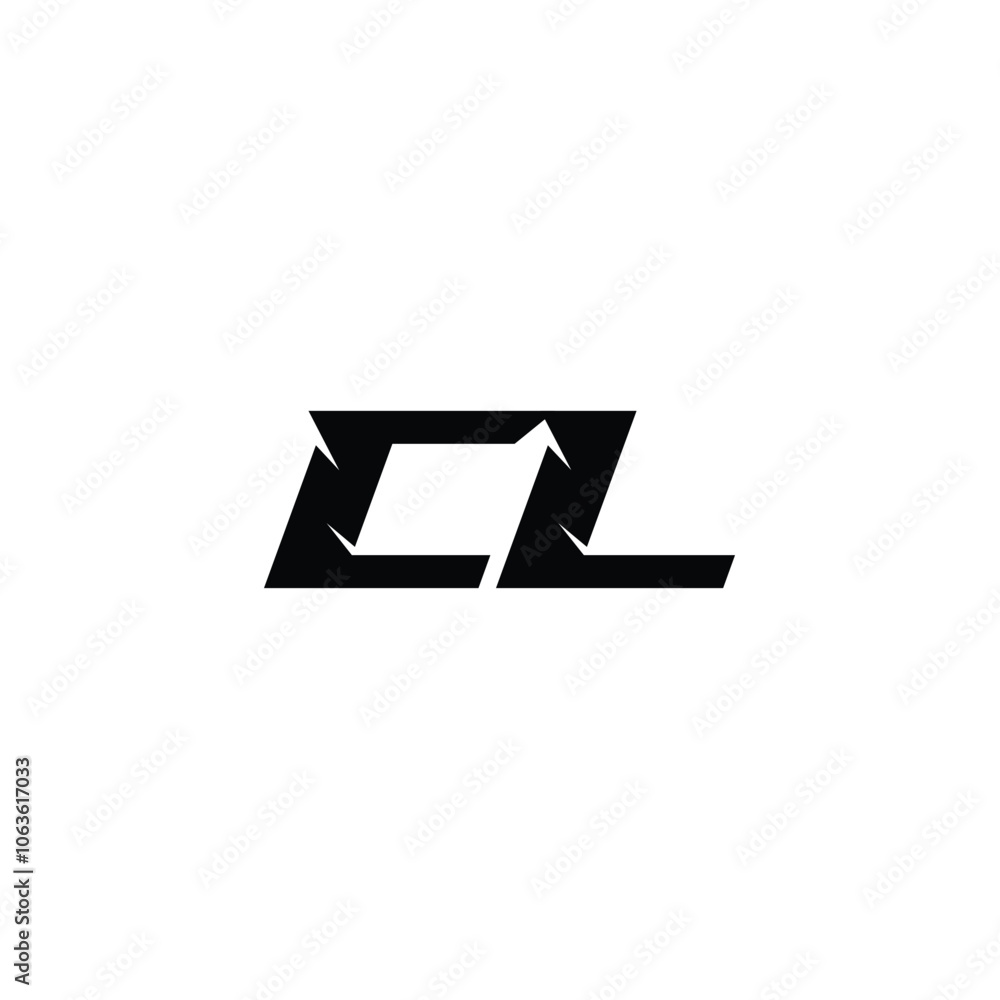 CL monogram logo design letter text name symbol monochrome logotype alphabet character simple logo CL monogram logo design letter text name symbol monochrome logotype alphabet character simple logo