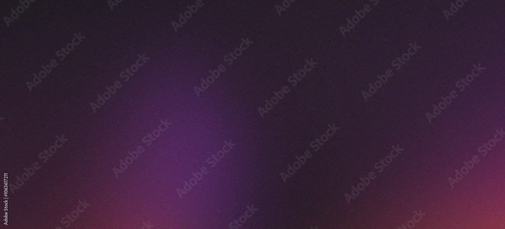 Fototapeta premium Blurred violet, dark purple and hot pink color noise texture, grainy gradient background