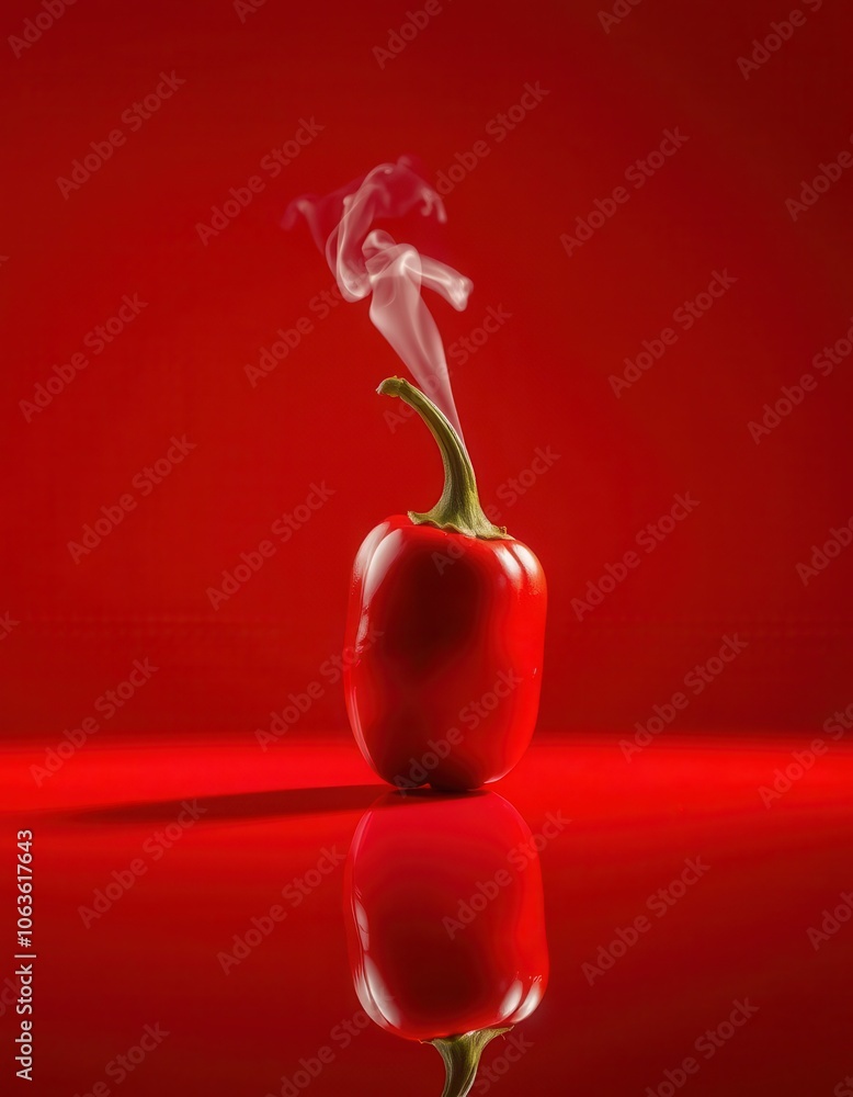 Fototapeta premium Red hot chili pepper