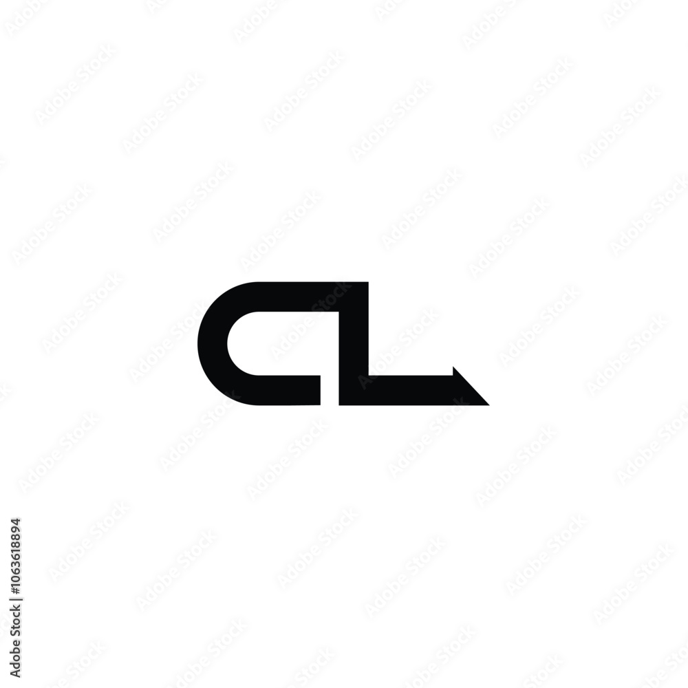 CL monogram logo design letter text name symbol monochrome logotype alphabet character simple logo CL monogram logo design letter text name symbol monochrome logotype alphabet character simple logo