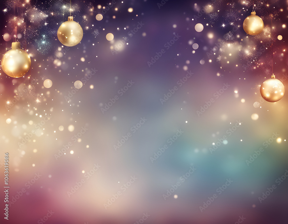 Creative Christmas Background Glittering backround.