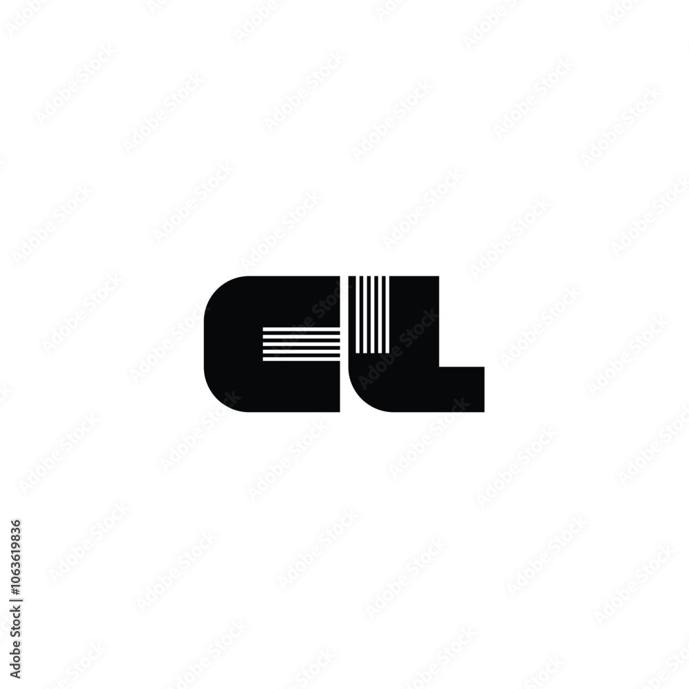 CL monogram logo design letter text name symbol monochrome logotype alphabet character simple logo CL monogram logo design letter text name symbol monochrome logotype alphabet character simple logo