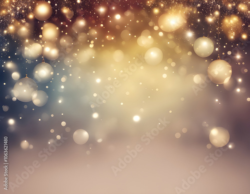 Creative Christmas Background Glittering backround.