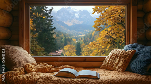 Cozy Window Seat with Mount...