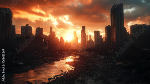 Post-Apocalyptic Cityscape ...