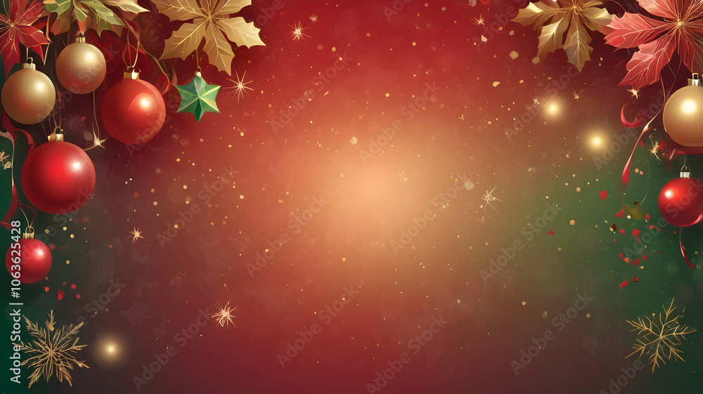 Festive Christmas Gradient with Subtle Sparkle: Red, Green, and Gold Holiday-Themed Graphic Background Texture Festive Christmas Gradient with Subtle Sparkle: Red, Green, and Gold Holiday-Themed Graphic Background Texture