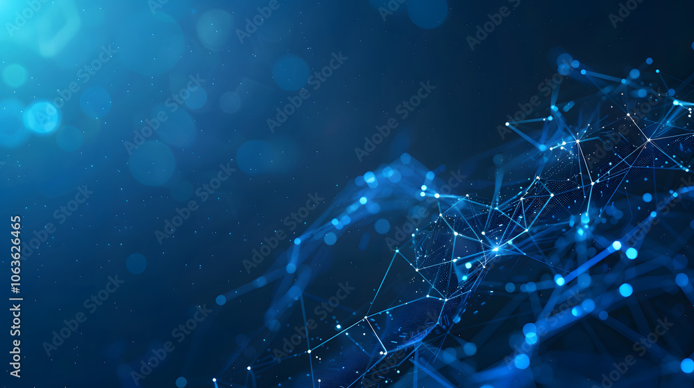 abstract polygonal shapes on dark blue background abstract polygonal shapes on dark blue background