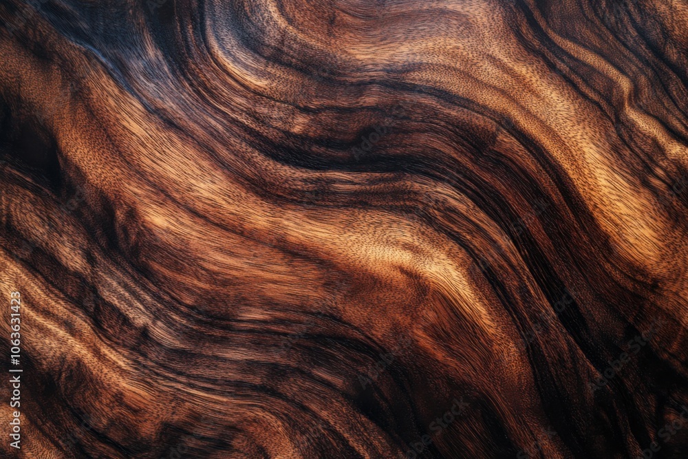 Deep mahogany wood texture with rich, dark hues, displaying elegant grain patterns and polished finish, perfect for creating a sophisticated atmosphere Deep mahogany wood texture with rich, dark hues, displaying elegant grain patterns and polished finish, perfect for creating a sophisticated atmosphere