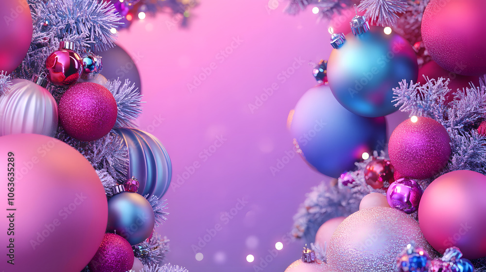 Christmas ball decoration design for winter holiday celebration Christmas ball decoration design for winter holiday celebration