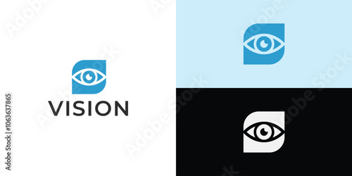 Eye Care, eye clinic Logo Design Template.