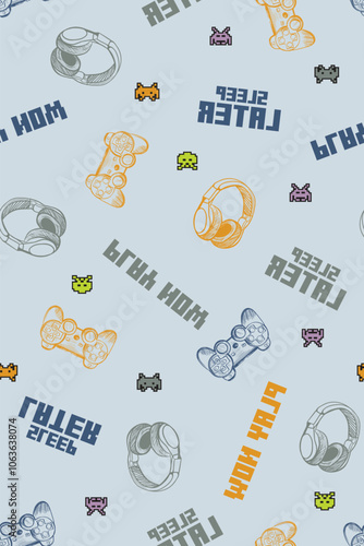 I Paused My Game to Be Here Gamer T-Shirt Design