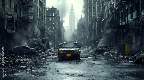 Post-Apocalyptic Cityscape ...