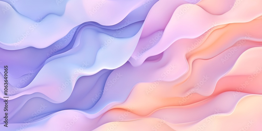 Obraz premium Abstract gradient background with soft pastel colors, blending seamlessly.