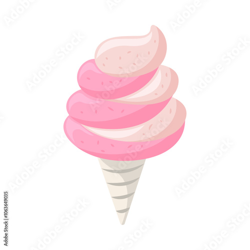 cotton candy sweet cone