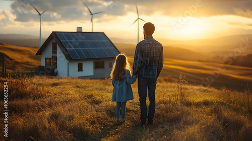 Family Gazing at Sustainabl...