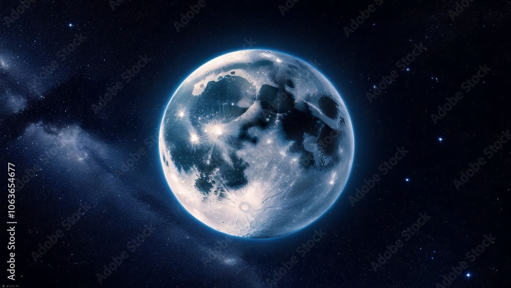 the moon seen up close, satellite around it the moon seen up close, satellite around it