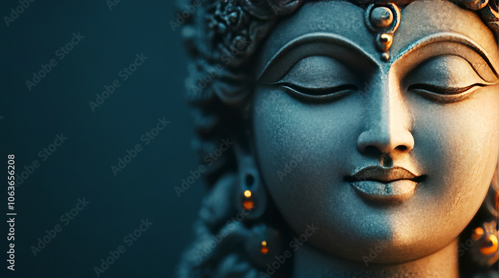 Explore the serene beauty of a graceful statue representing inner peace and spirituality Explore the serene beauty of a graceful statue representing inner peace and spirituality