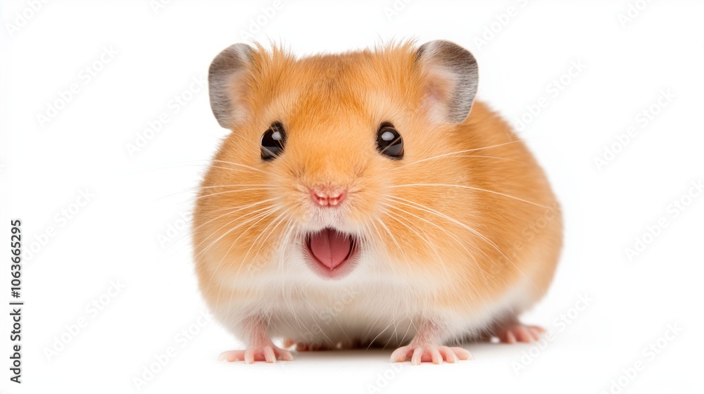 Happy Surprised Hamster Image Happy Surprised Hamster Image