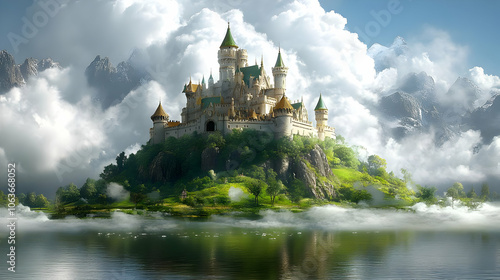 Fantasy Castle Illustration...