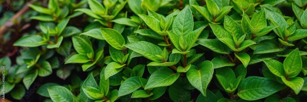 Close-up of vibrant green leaves creating a lush foliage texture, vibrant, lushness, leafy Close-up of vibrant green leaves creating a lush foliage texture, vibrant, lushness, leafy
