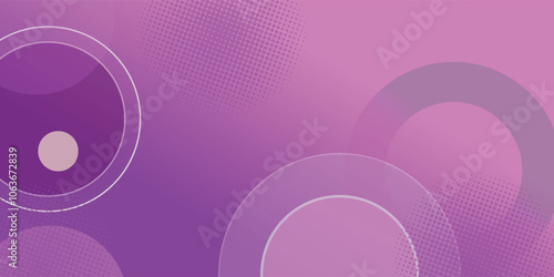 Purple violet and white background abstract art vector with geometric gradient shapes. Abstract gradient shapes background for presentation, business report, card, banner, poster