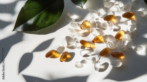 The Vitamins and Leaves Arrangement