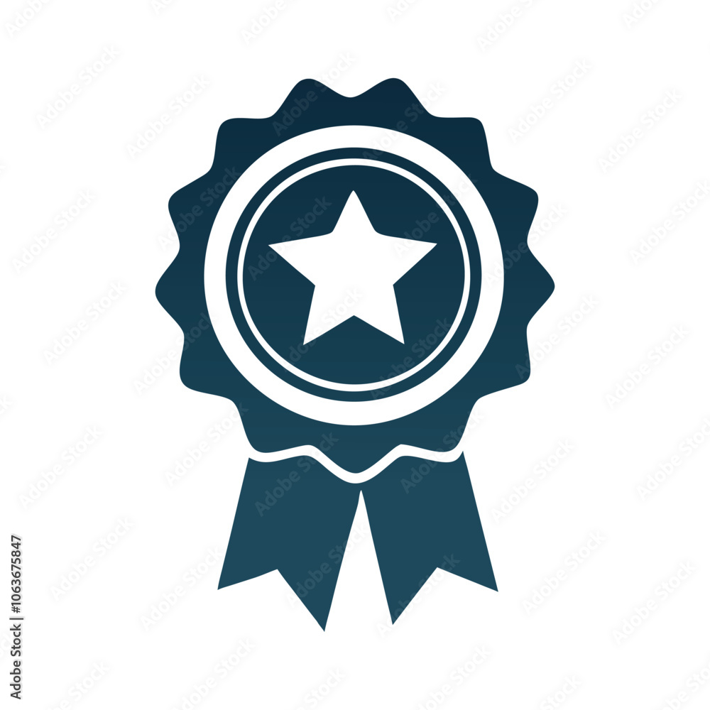 badge silhouette vector design illustration badge silhouette vector design illustration