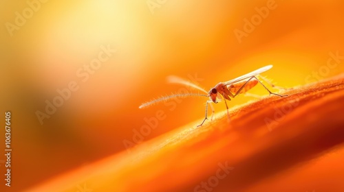 Wallpaper Mural Vibrant Insect on Colorful Petal Macro Shot Torontodigital.ca