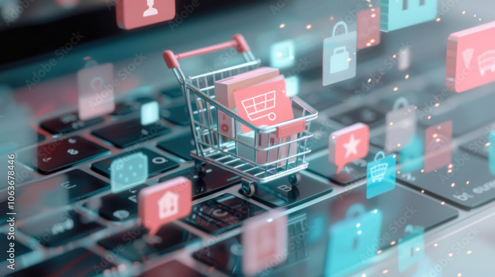 An e-commerce business launching a major sales event, with marketing campaigns across social media and email driving traffic to the online store. An e-commerce business launching a major sales event, with marketing campaigns across social media and email driving traffic to the online store.