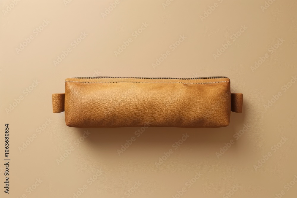 Obraz premium Pencil Case Mockup against a Studio Background