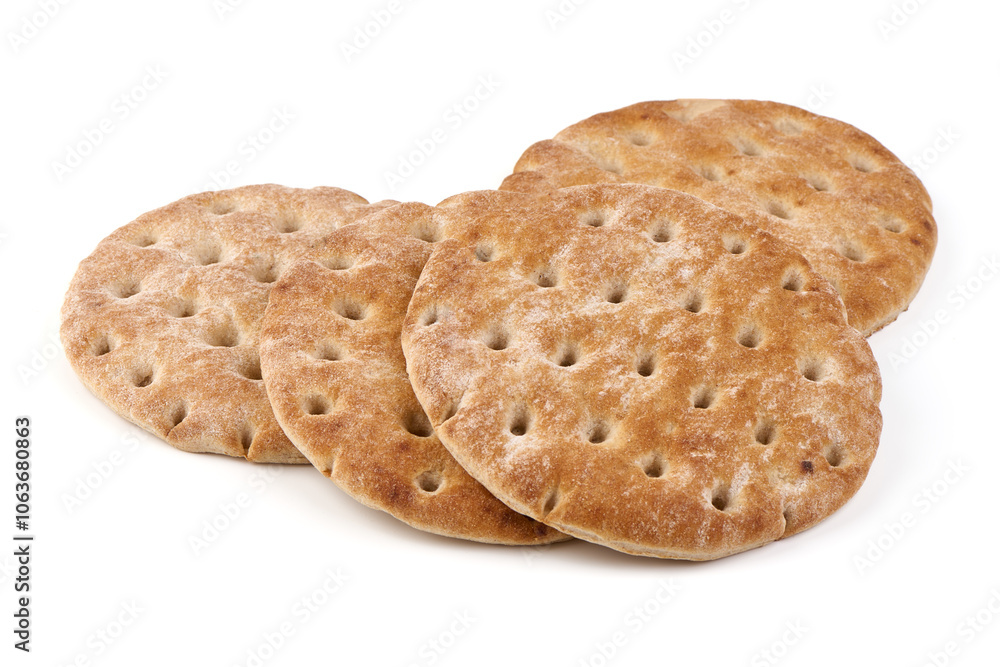 Bread, close-up, isolated on a white background. Bread, close-up, isolated on a white background.