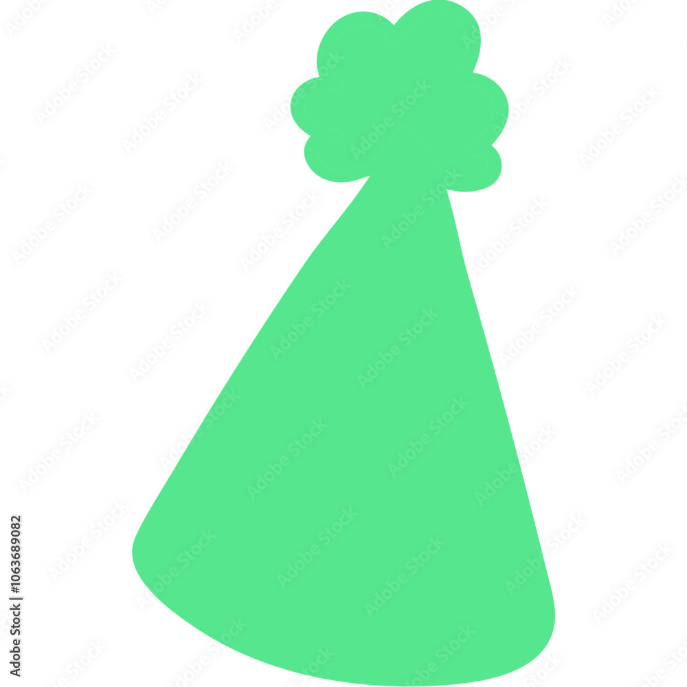 Obraz premium Happy birthday single vector icon