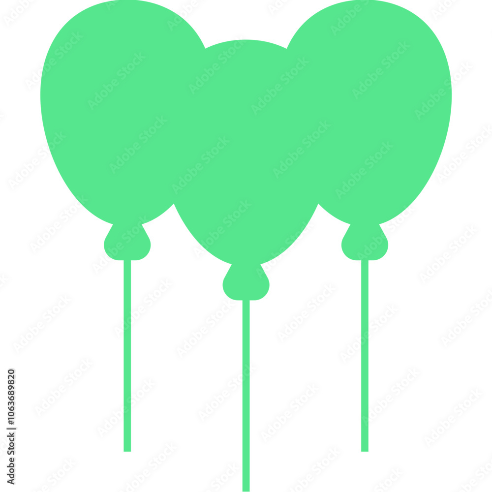 Happy birthday single vector icon Happy birthday single vector icon