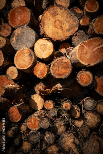 Logs, Peak District 