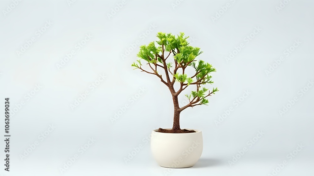 Miniature Savannah Shrub in Ceramic Pot Miniature Savannah Shrub in Ceramic Pot