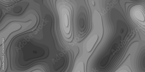 Abstract luxury multicolor modern 3d papercut background. Minimal abstract vector wave carve diamond topography line circle creative topography map circle and wave line smooth multilayer pattern.