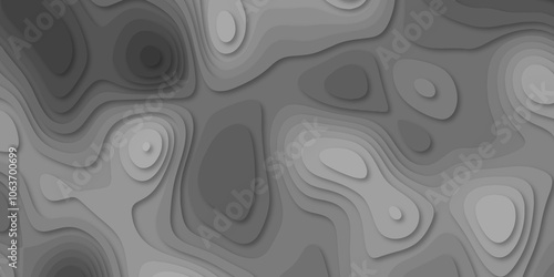 Abstract luxury multicolor modern 3d papercut background. Minimal abstract vector wave carve diamond topography line circle creative topography map circle and wave line smooth multilayer pattern.