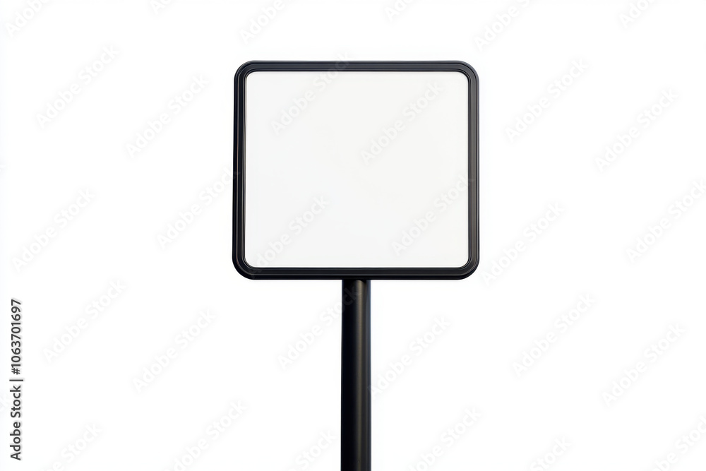 Blank sign template with simple design, perfect for customization or advertising purposes. clean lines and minimalistic style make it versatile for various settings Blank sign template with simple design, perfect for customization or advertising purposes. clean lines and minimalistic style make it versatile for various settings