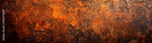 Abstract Rusty Metal Texture with Uneven Surface