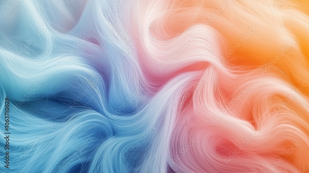 Obraz premium Exploring the Beauty of Color and Texture in Motion and Light